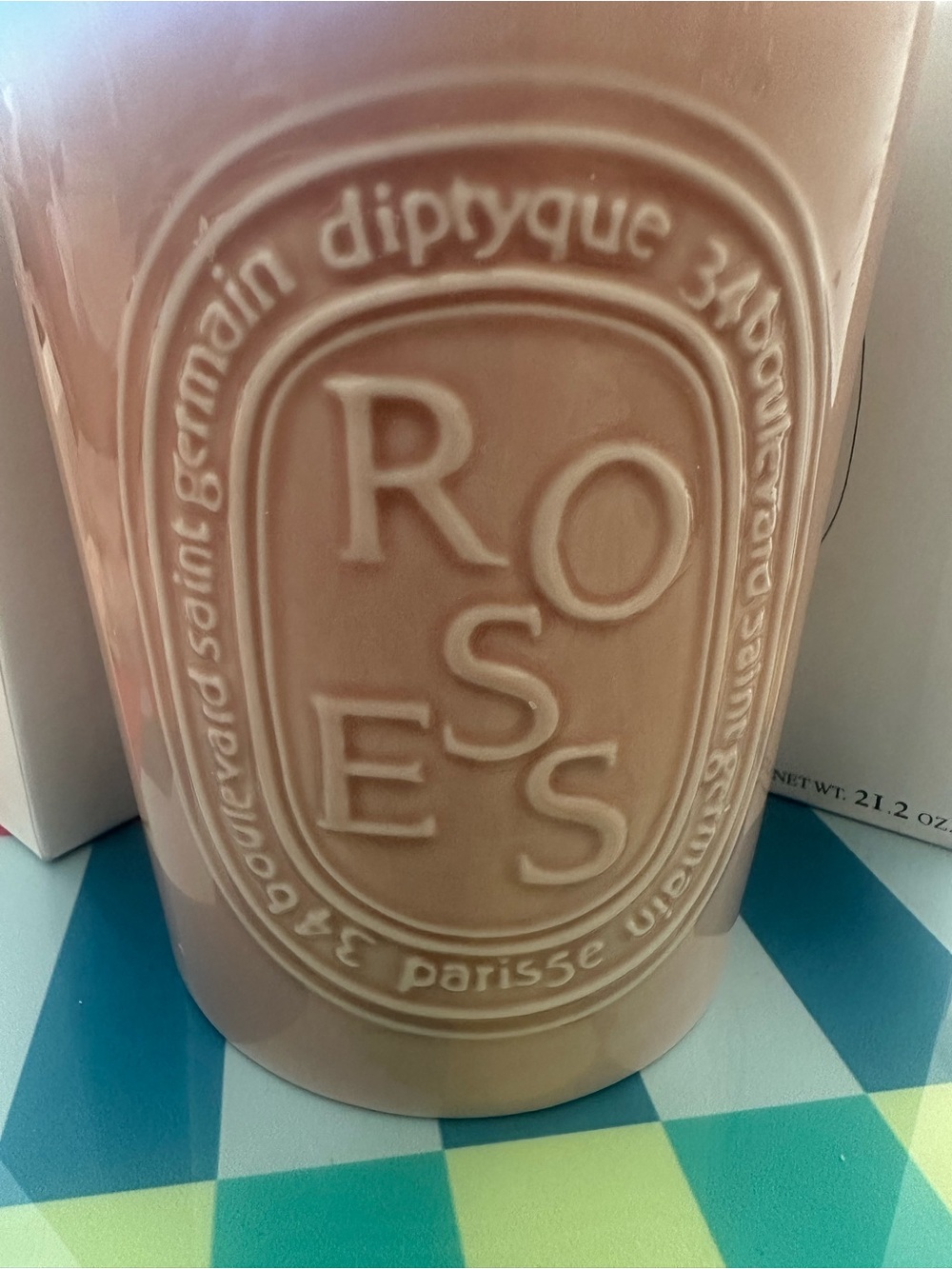 Large Diptyque ROSES Candle 600 grams